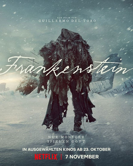 Frankenstein 2025 Guillermo del Toro Kino Poster 01