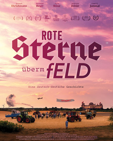 Rote Sterne überm Feld Kino Poster