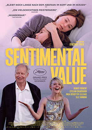 Sentimental Value Joachim Trier Film Poster